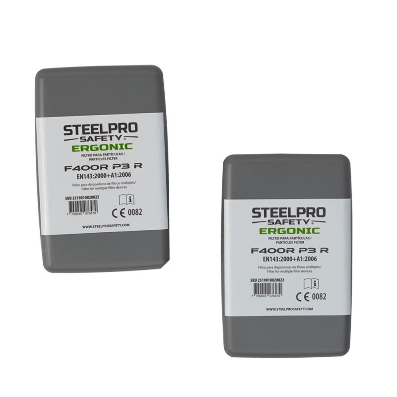 ERGONIC FILTRO F400R P3 R PARTICULAS PAR