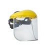 Visor de policarbonato con filo de aluminio