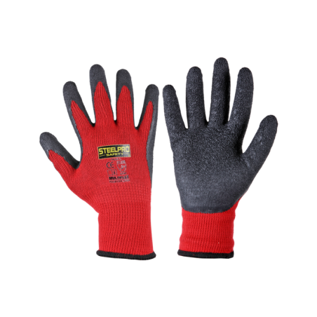 Guante Multiflex látex rojo