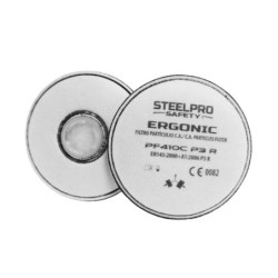 FILTRO ERGONIC F410C P3 R PARTICULAS C/CA NIVELES MOLESTOS VO PAR (TIPO DISCO)