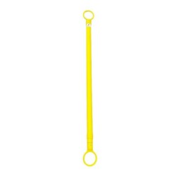 Barra retráctil amarillo