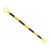 Barra retráctil negro y amarillo