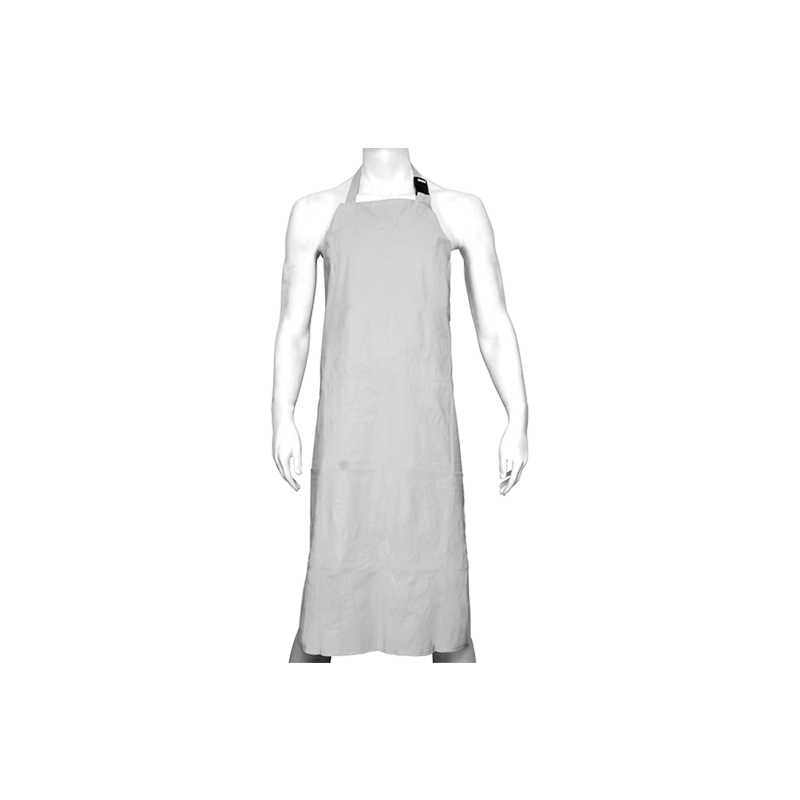 Mandil de pvc blanco