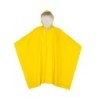 Poncho de PVC amarillo