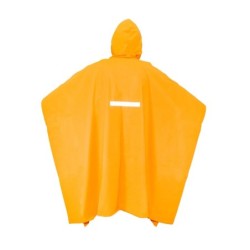 Poncho de PVC naranja