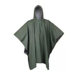 Poncho de PVC verde