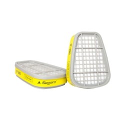 Respirador de silicona con cartuchos 6003 VO – GA
