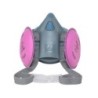 Respirador de silicona con filtros 2097 para polvos y neblinas