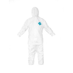 Traje descartable de seguridad