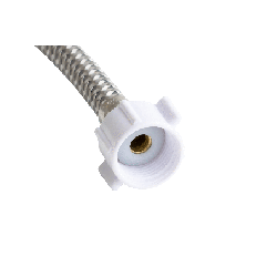 Tubo de abasto con rosca de PVC de 7/8" x 60 cm