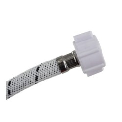 Tubo de abasto con rosca de pvc de 7/8 x 40 cm