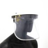Visor facial con ribete de aluminio