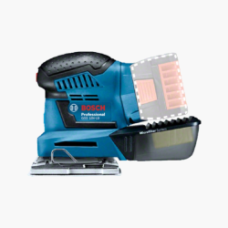 Lijadora Orbital Inalámbrica GSS 18V-10 18V 1/4 (115 x 107 mm) Professional Bosch (Sin Batería)