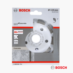 Copa Diamantada Expert for Concrete 125mm x 22.23 x 5mm Bosch