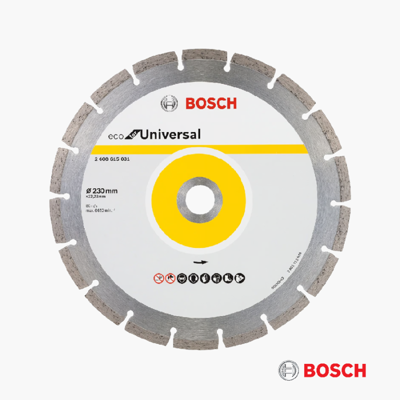 Disco Diamantado Eco Universal Segmentado 9″ Bosch
