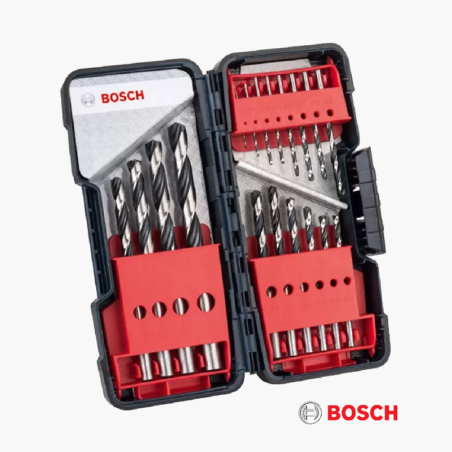 Set Brocas de Metal x 18 Piezas HSS PointTeQ Bosch