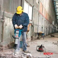 Martillo Demoledor GSH 16-28 + 1 Cincel + Maletín Bosch