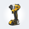 Atornillador de Impacto 1/4″ Hex 20V XR 2 Bat y Carg Dewalt DCF809D2-B2