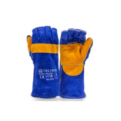 GUANTE DE CUERO PARA SOLDADOR CON REFUERZO GS500