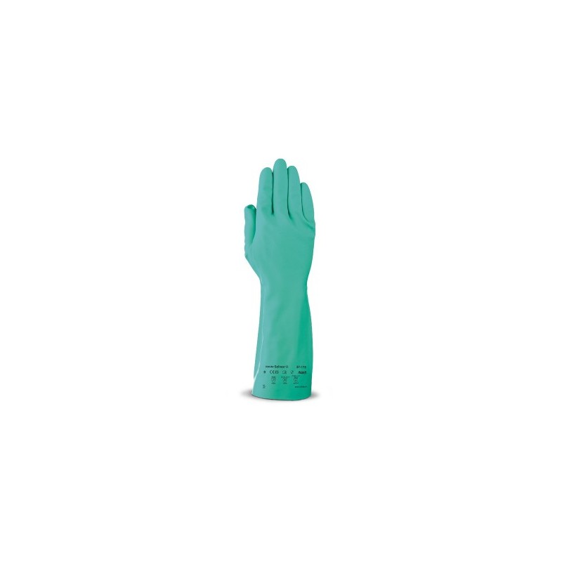 GUANTES RESISTENTES A QUIMICOS SOLVEX