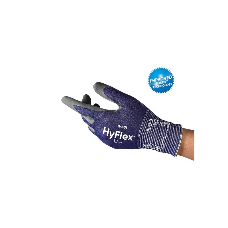 GUANTES RESISTENTES AL CORTE ANSELL HYFLEX 11-561