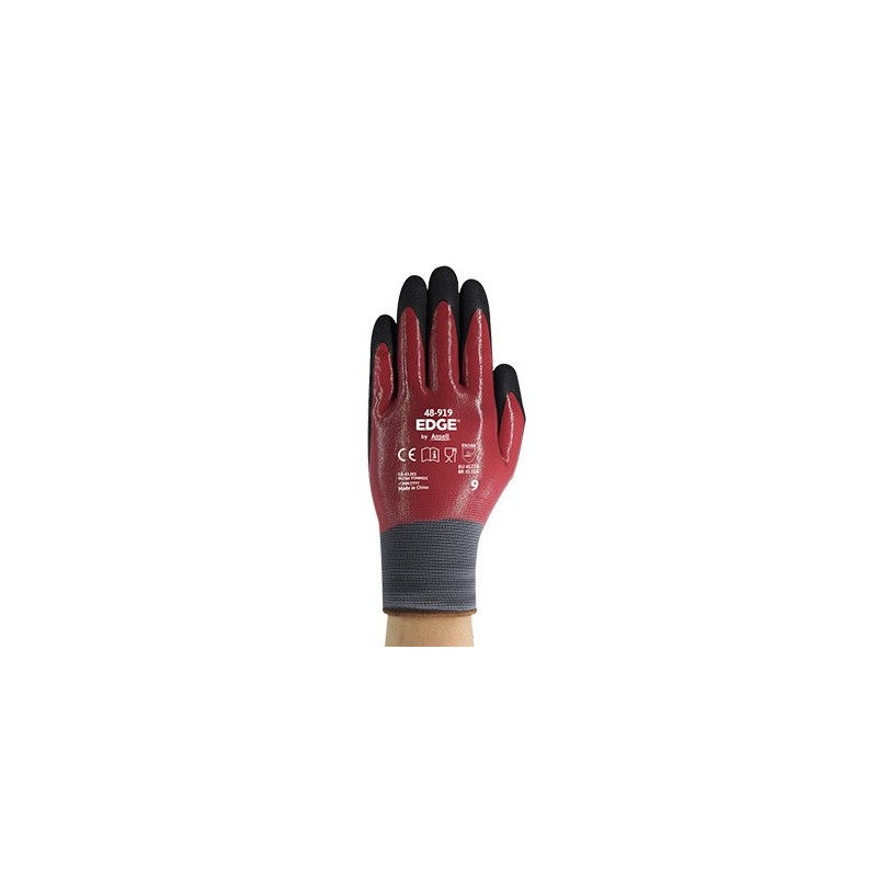GUANTES PROTECCIÓN AL ACEITE ANSELL EDGE 48-919