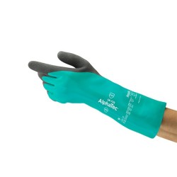 GUANTES RESISTENTES A QUÍMICOS ANSELL ALPHATEC 58-735