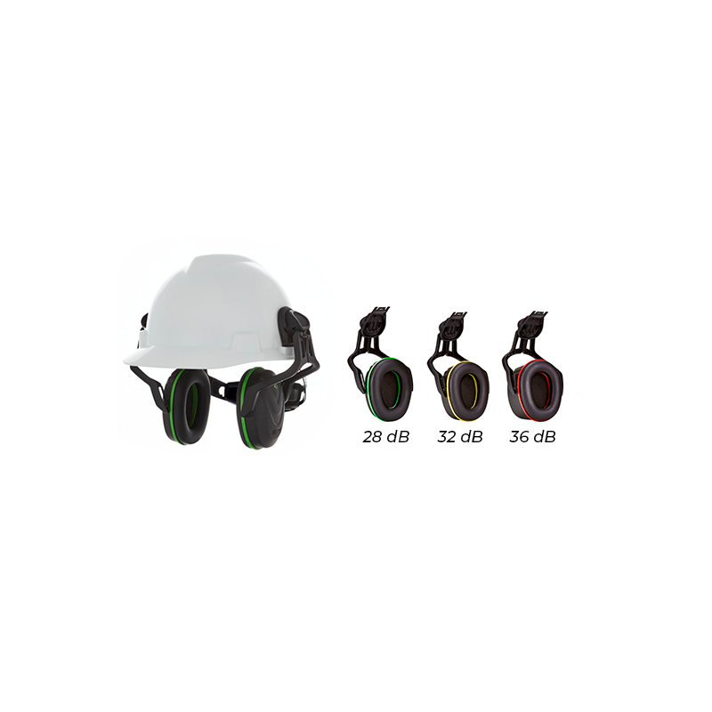 OREJERA ADAPTABLE A CASCO MSA V-GARD