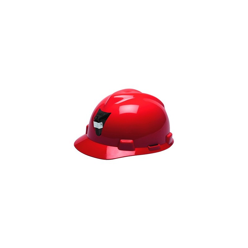 CASCO DIELÉCTRICO MSA V-GARD® TIPO JOCKEY CON PORTALÁMPARA