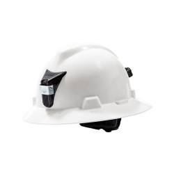 CASCO DE SEGURIDAD MSA V-GARD® TIPO SOMBRERO CON PORTALÁMPARA