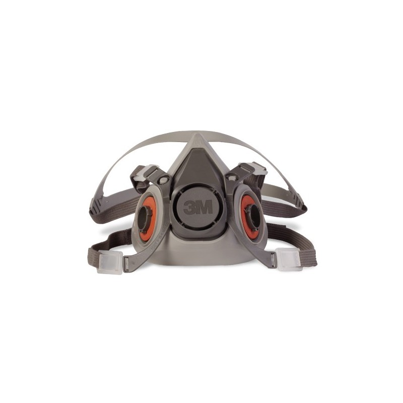 RESPIRADOR DE MEDIA CARA 3M 6200