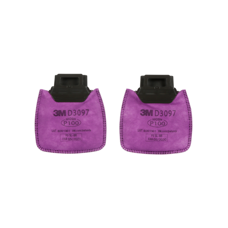 FILTRO DE PARTÍCULAS D3097 P100 3M SECURE CLICK