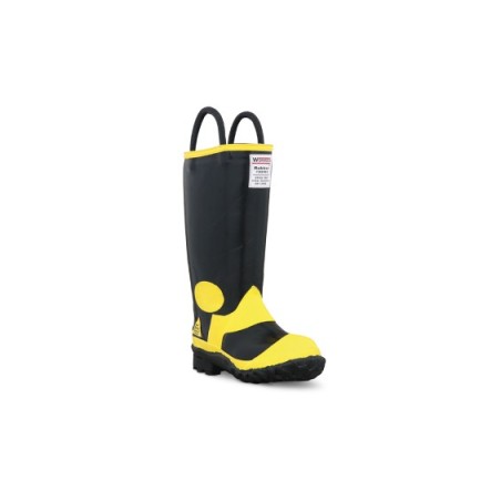 BOTA PARA BOMBERO WORKMAN RUBBER SUPERFIREMAN E NOMEX 16"