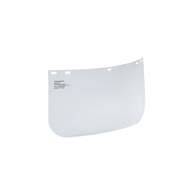 Visor sin ribete